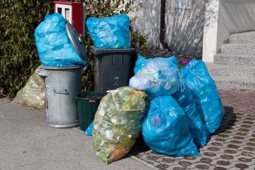 Crystal Palace local regulations board for waste disposal