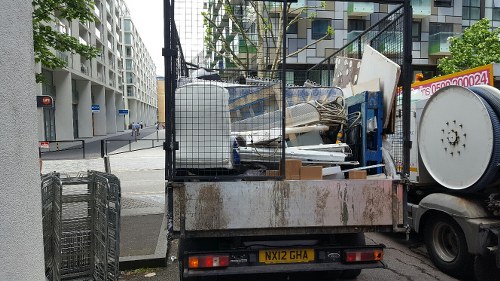 Skip hire process with delivery and setup