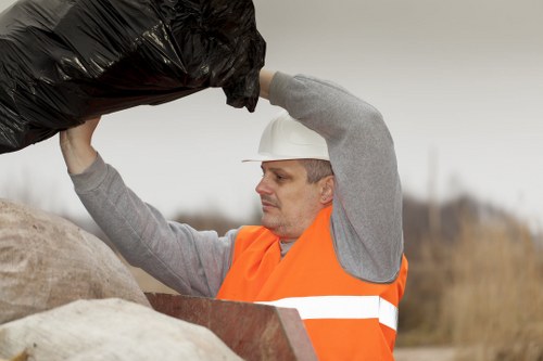 Safety measures in builders waste removal