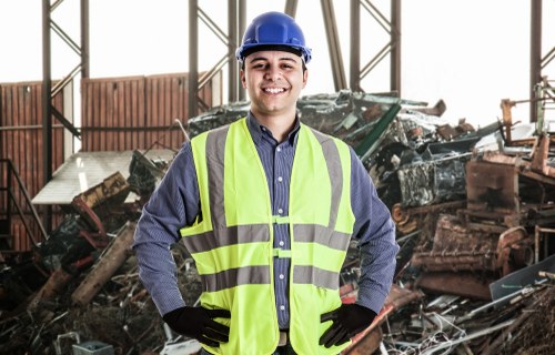 Eco-friendly waste management with enclosed skip